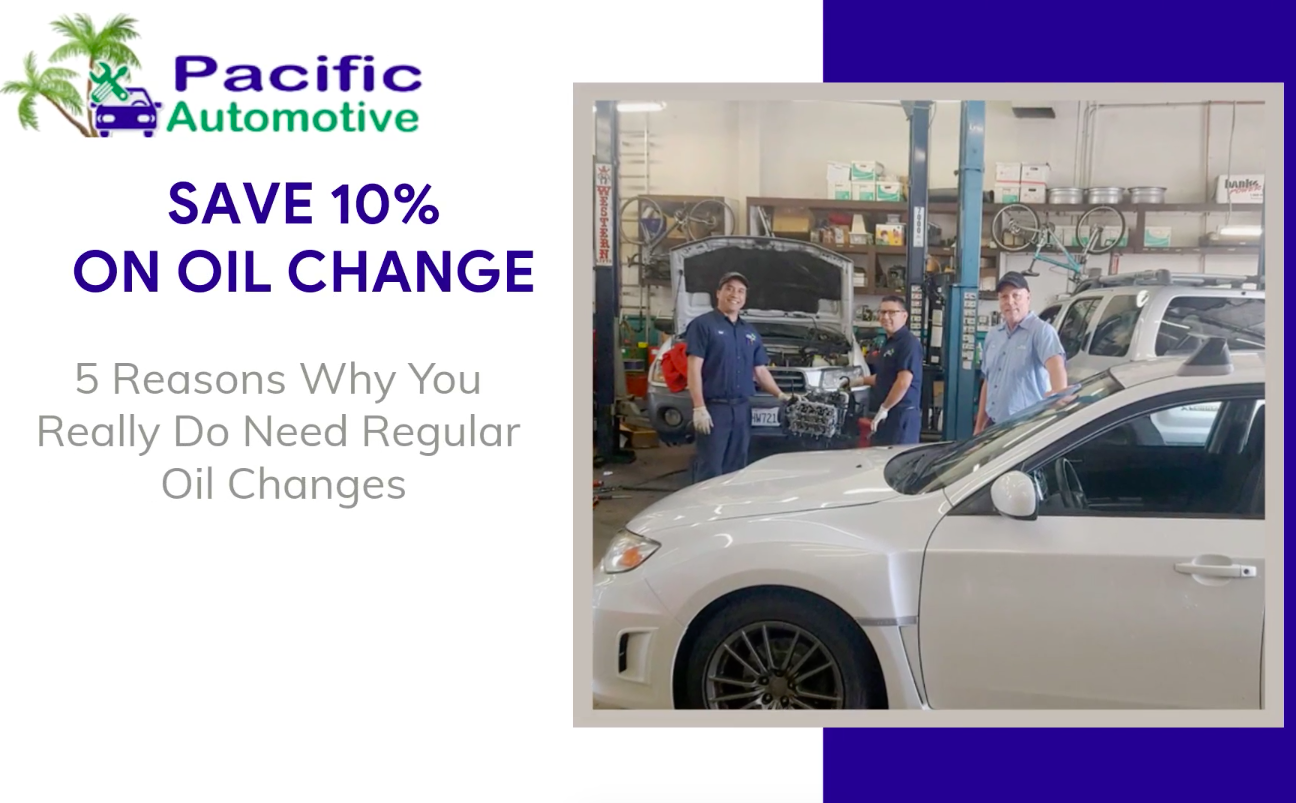 5 Reasons Why You Really Do Need Regular Oil Changes